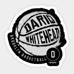 Dariq Whitehead Brooklyn Basketball Sticker